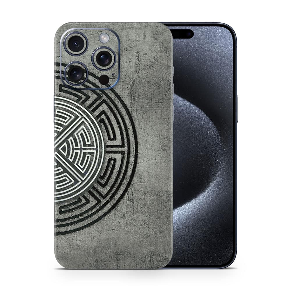 Iphone 15 pro max the maze 3d skin wrapitskin