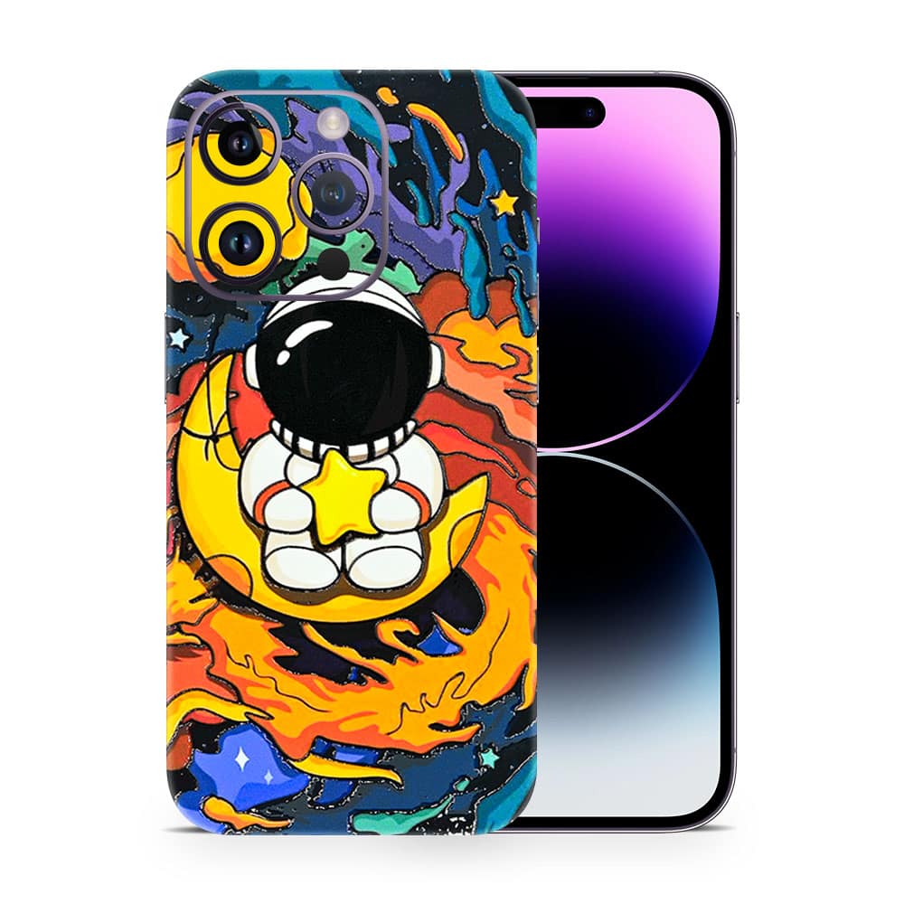 Iphone 14 pro astronaut 3d skin wrapitskin