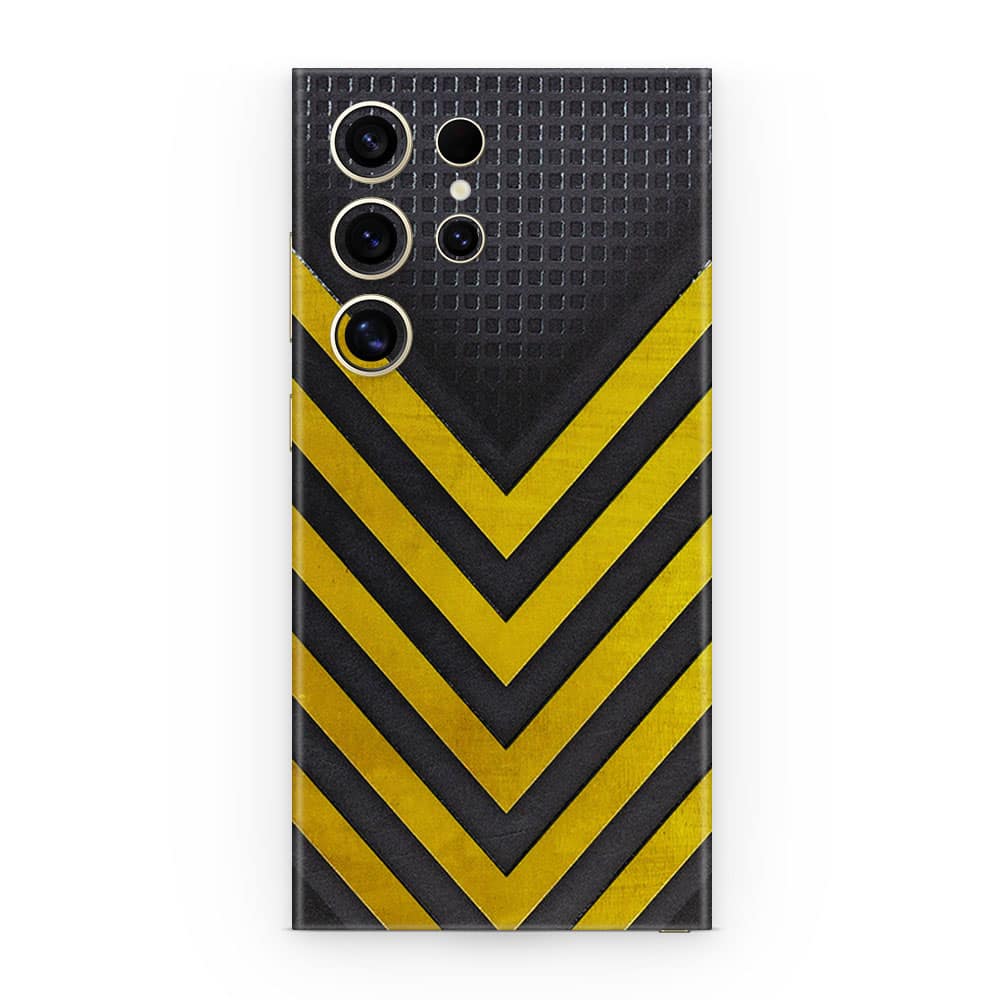 Galaxy s24 ultra arrows yellow 3d skin wrapitskin
