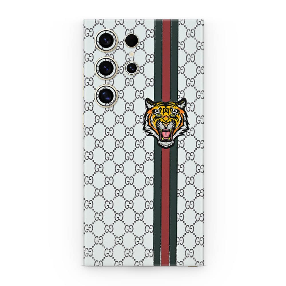 Galaxy s24 ultra gucci tiger 3d skin wrapitskin