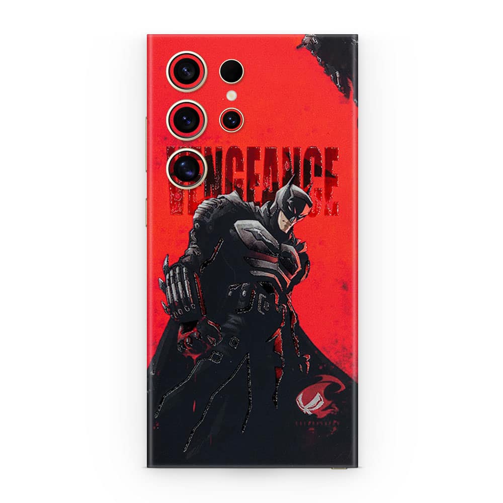 Galaxy s24 ultra batman’s vengeancer 3d skin wrapitskin