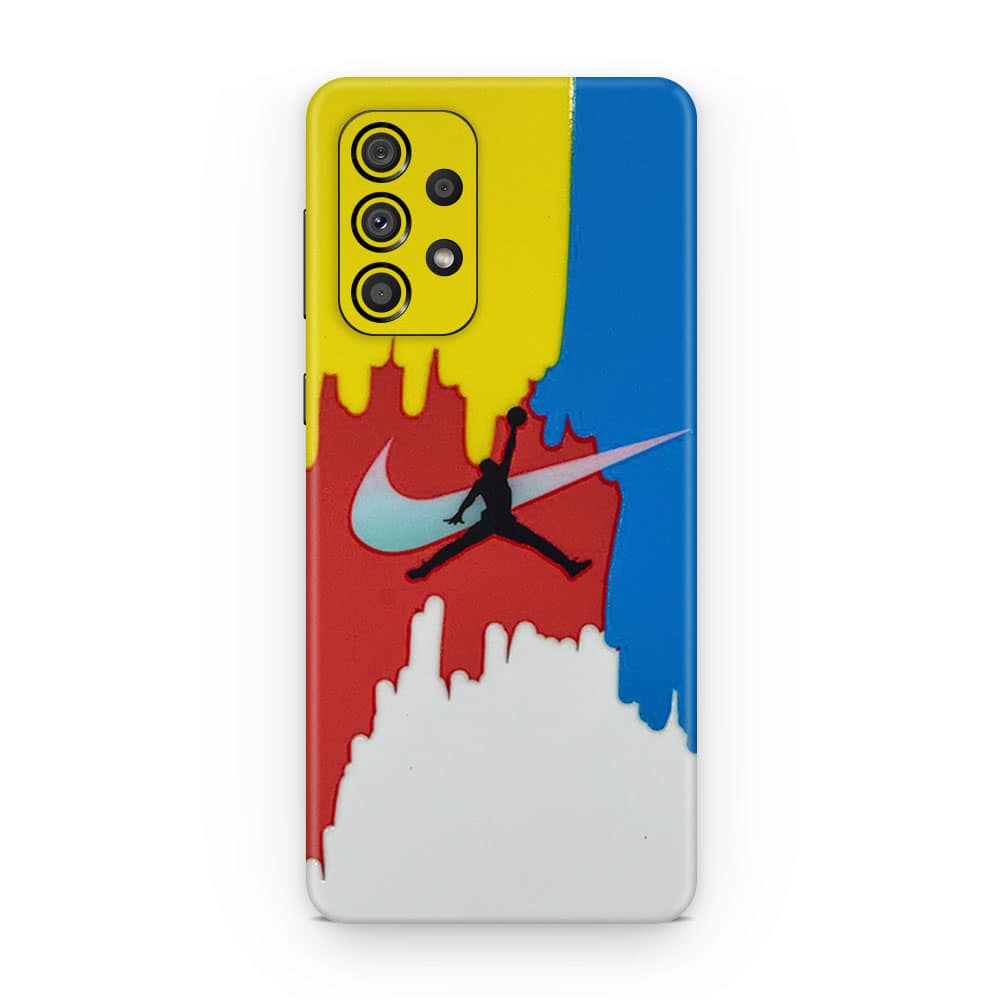Galaxy a73 5g nike jordan 3d skin wrapitskin