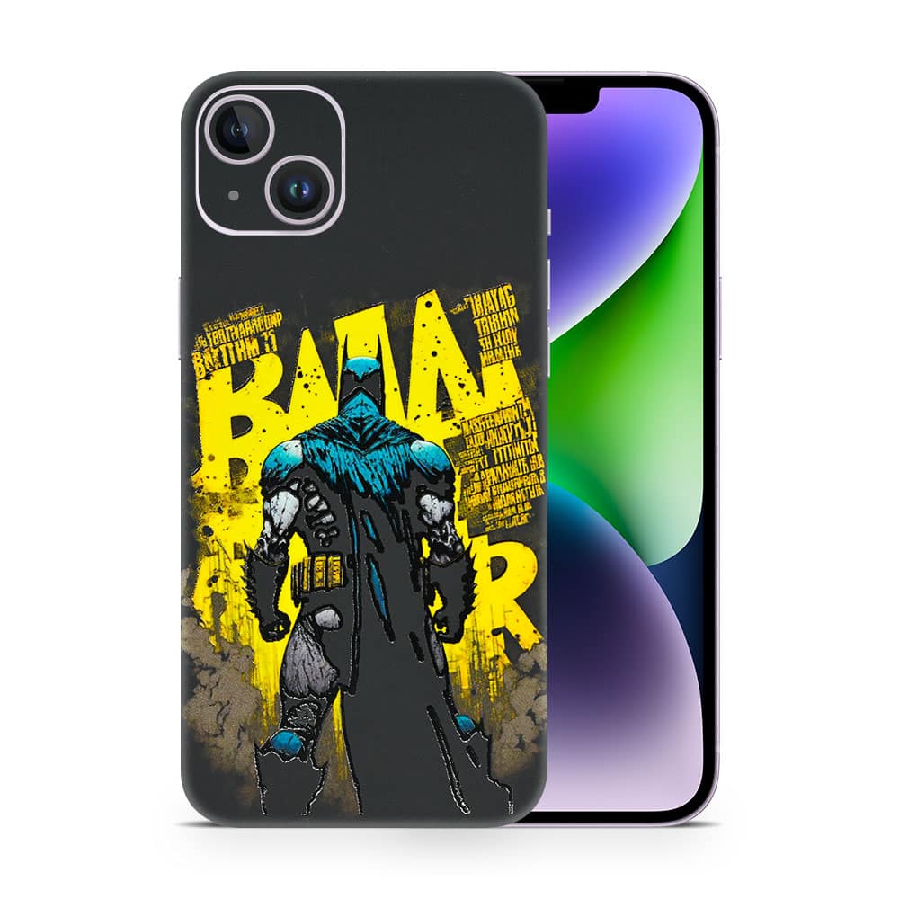 Iphone 14 batman 3d skin wrapitskin