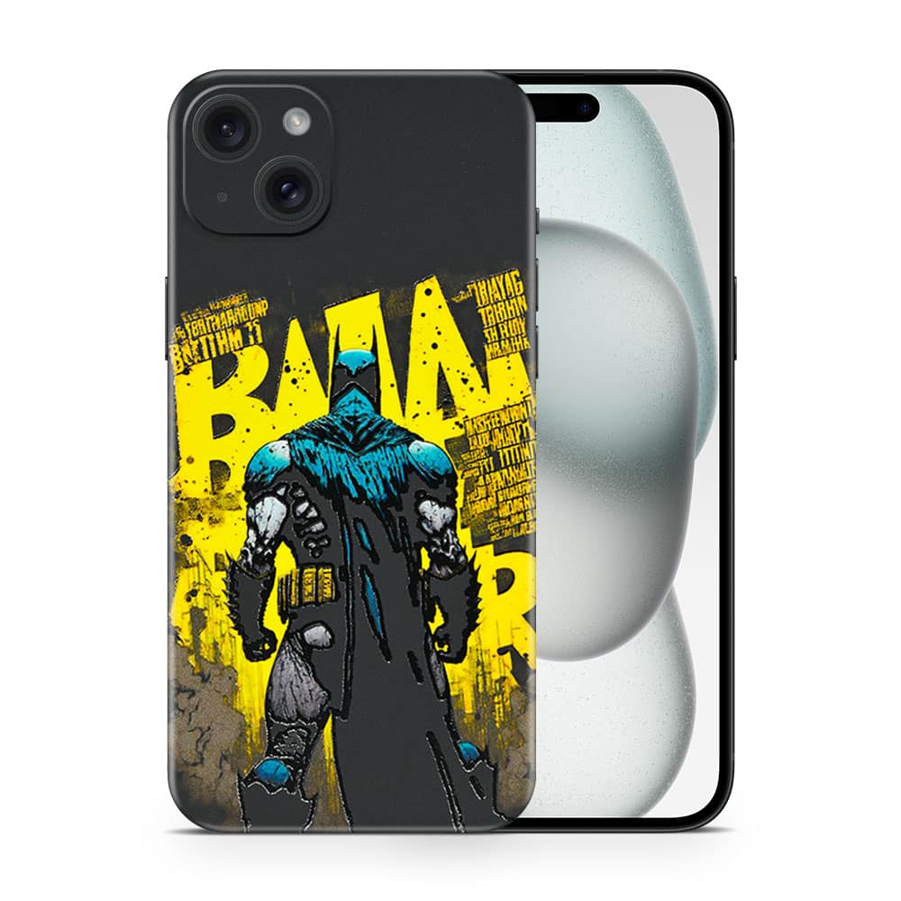 Iphone 15 batman 3d skin wrapitskin