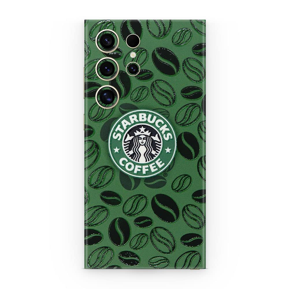 Galaxy s24 ultra starbucks 3d skin wrapitskin