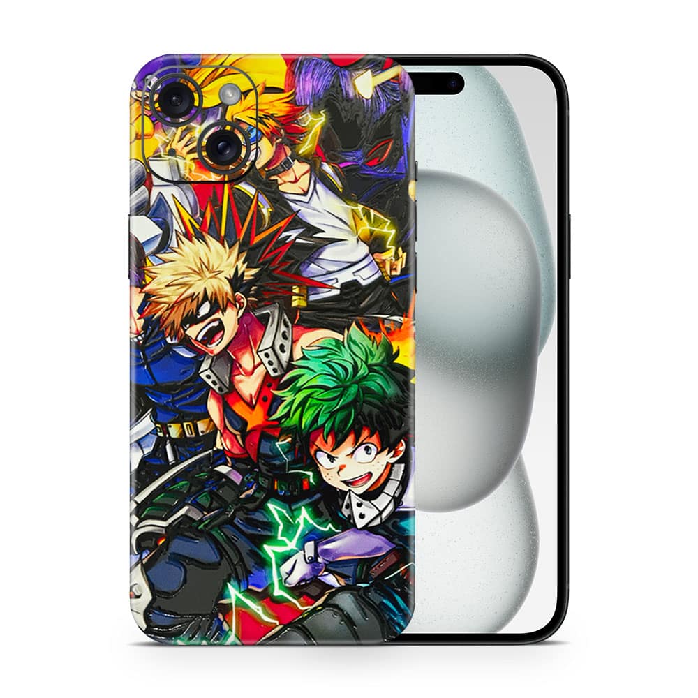Iphone 15 plus my hero 3d skin wrapitskin