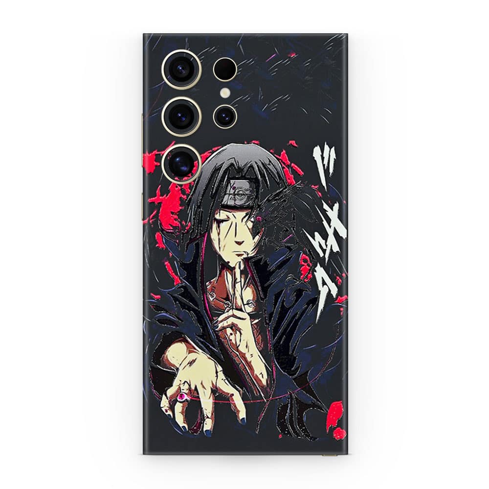Galaxy s24 ultra itachi uchiha 3d skin wrapitskin