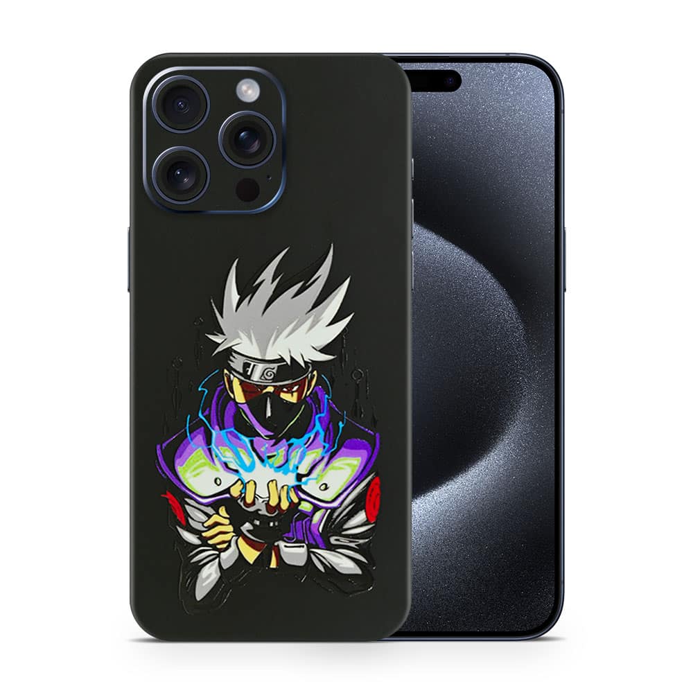 Iphone 15 pro max kakashi 3d skin wrapitskin