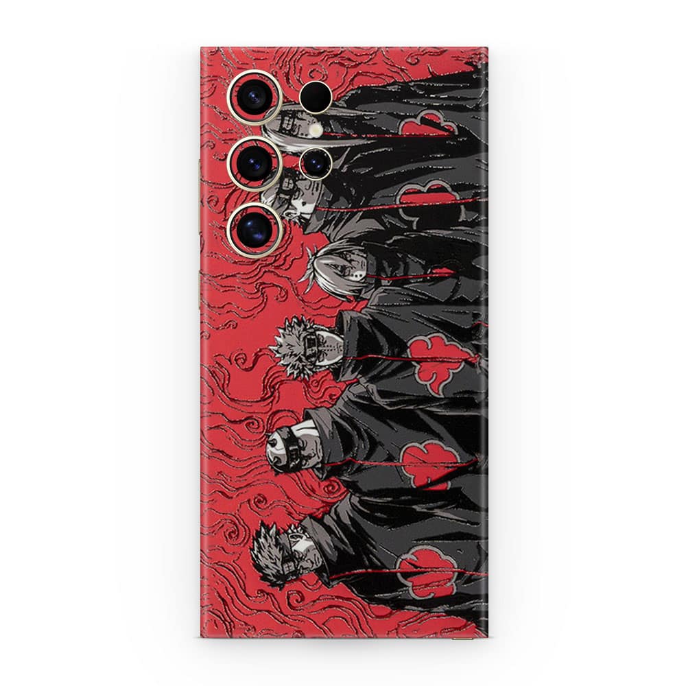 Galaxy s24 ultra shinobi warriors 3d skin wrapitskin
