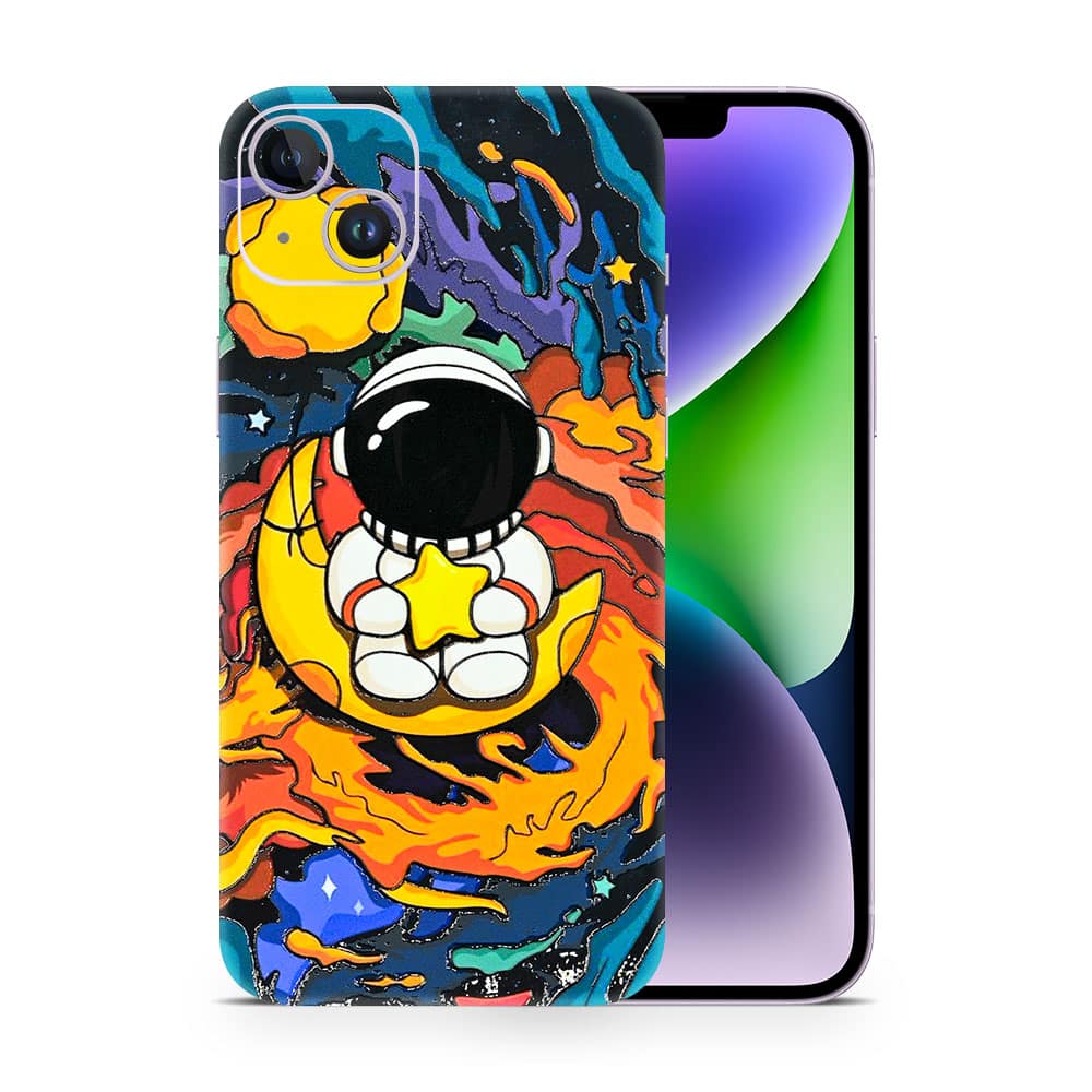 Iphone 14 plus astronaut 3d skin wrapitskin