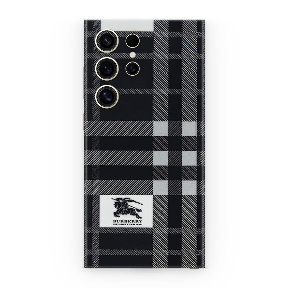 Galaxy s24 ultra burberry 3d skin wrapitskin