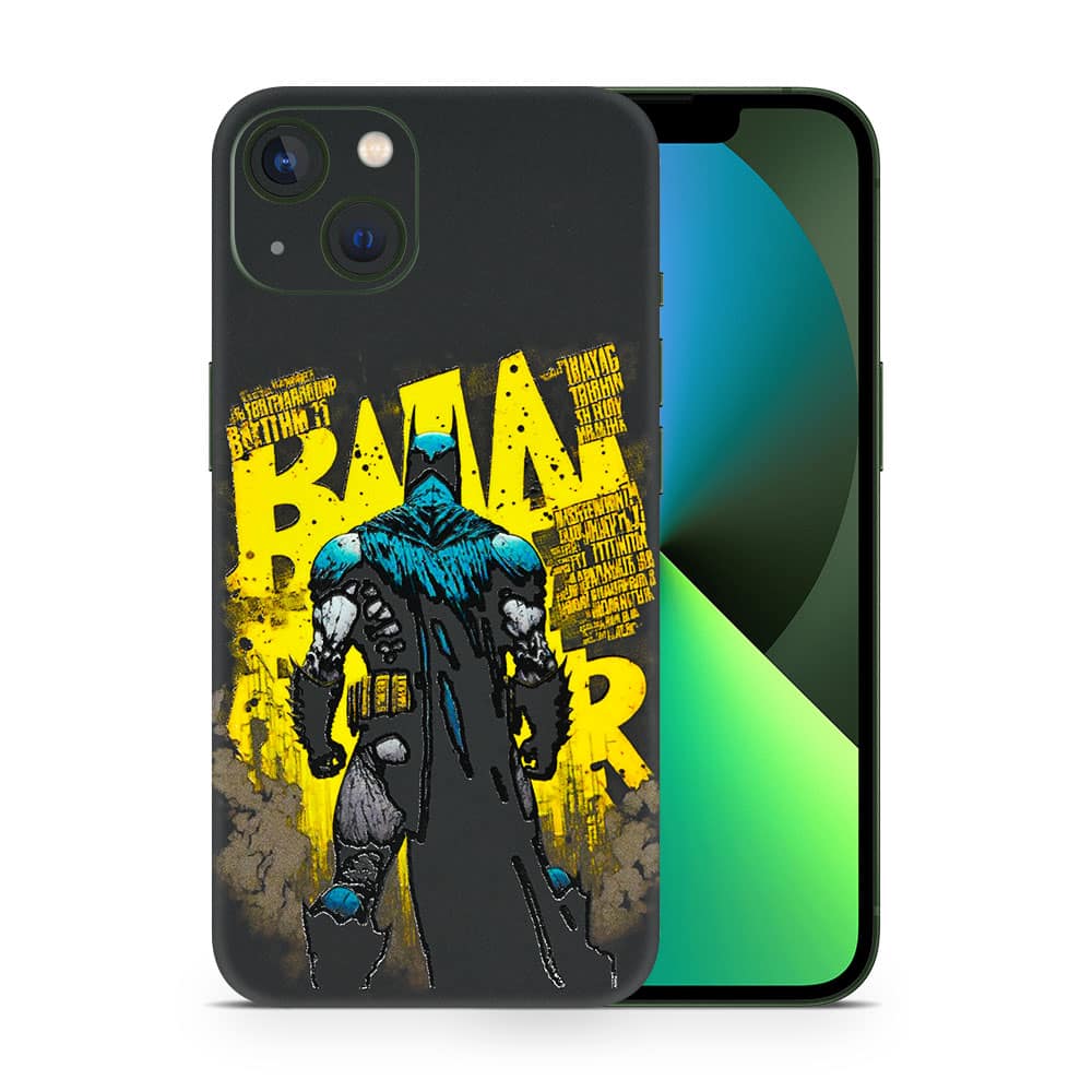 Iphone 13 mini batman 3d skin wrapitskin
