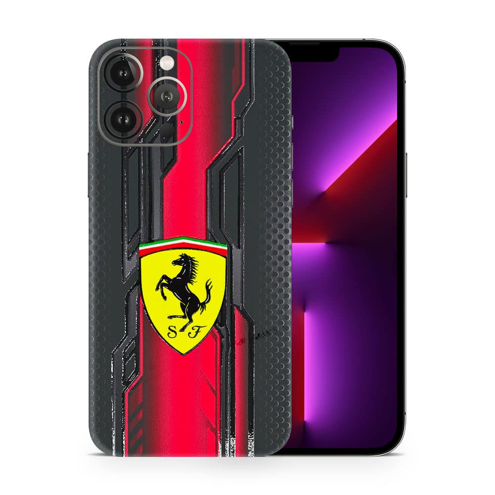 Iphone 13 pro max ferrari's legacy 3d skin wrapitskin