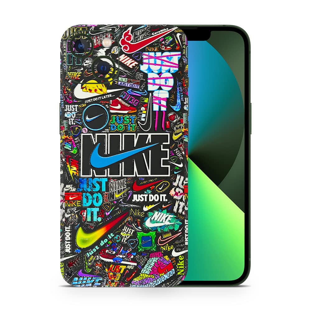 Iphone 13 nike logos 3d skin wrapitskin