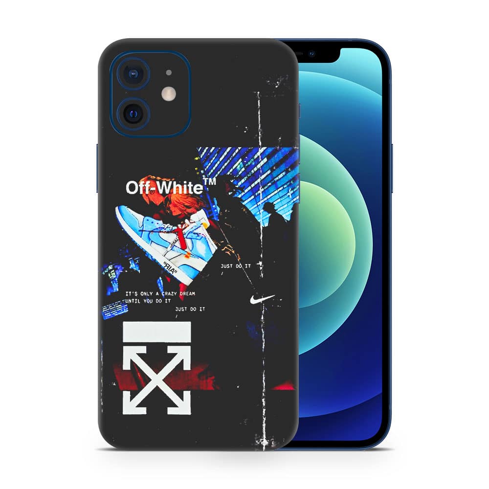 Iphone 12 jordan 3d skin wrapitskin