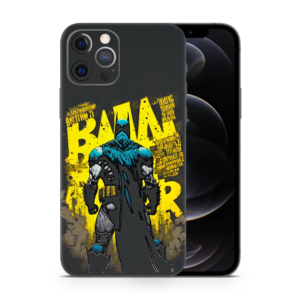 Iphone 12 pro batman 3d skin wrapitskin