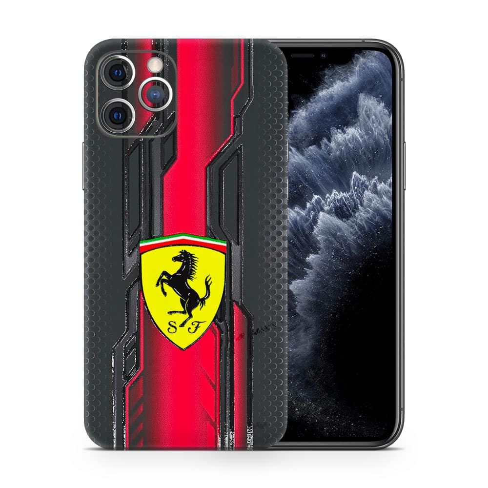 Iphone 11 pro max ferrari's legacy 3d skin wrapitskin