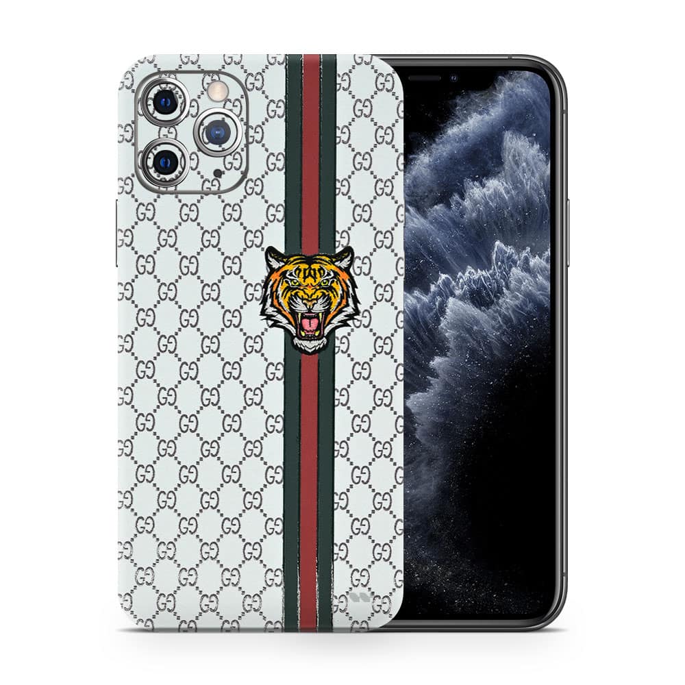 Iphone 11 pro max gucci tiger 3d skin wrapitskin