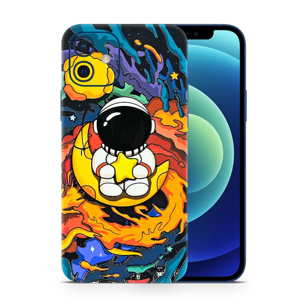 Iphone 12 astronaut 3d skin wrapitskin
