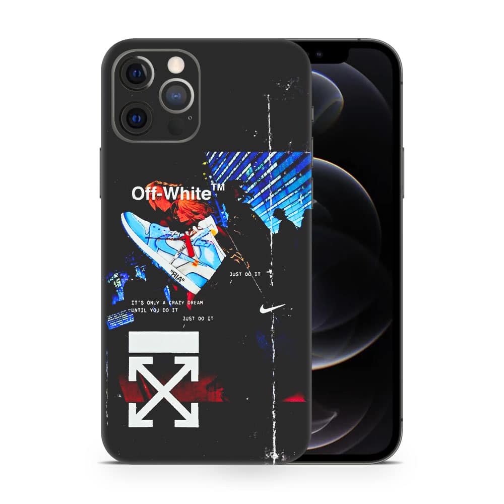 Iphone 12 pro jordan 3d skin wrapitskin