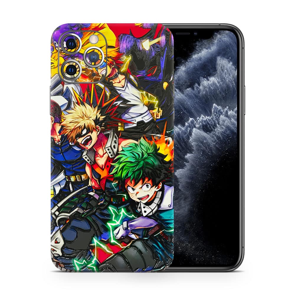 Iphone 11 pro my hero 3d skin wrapitskin