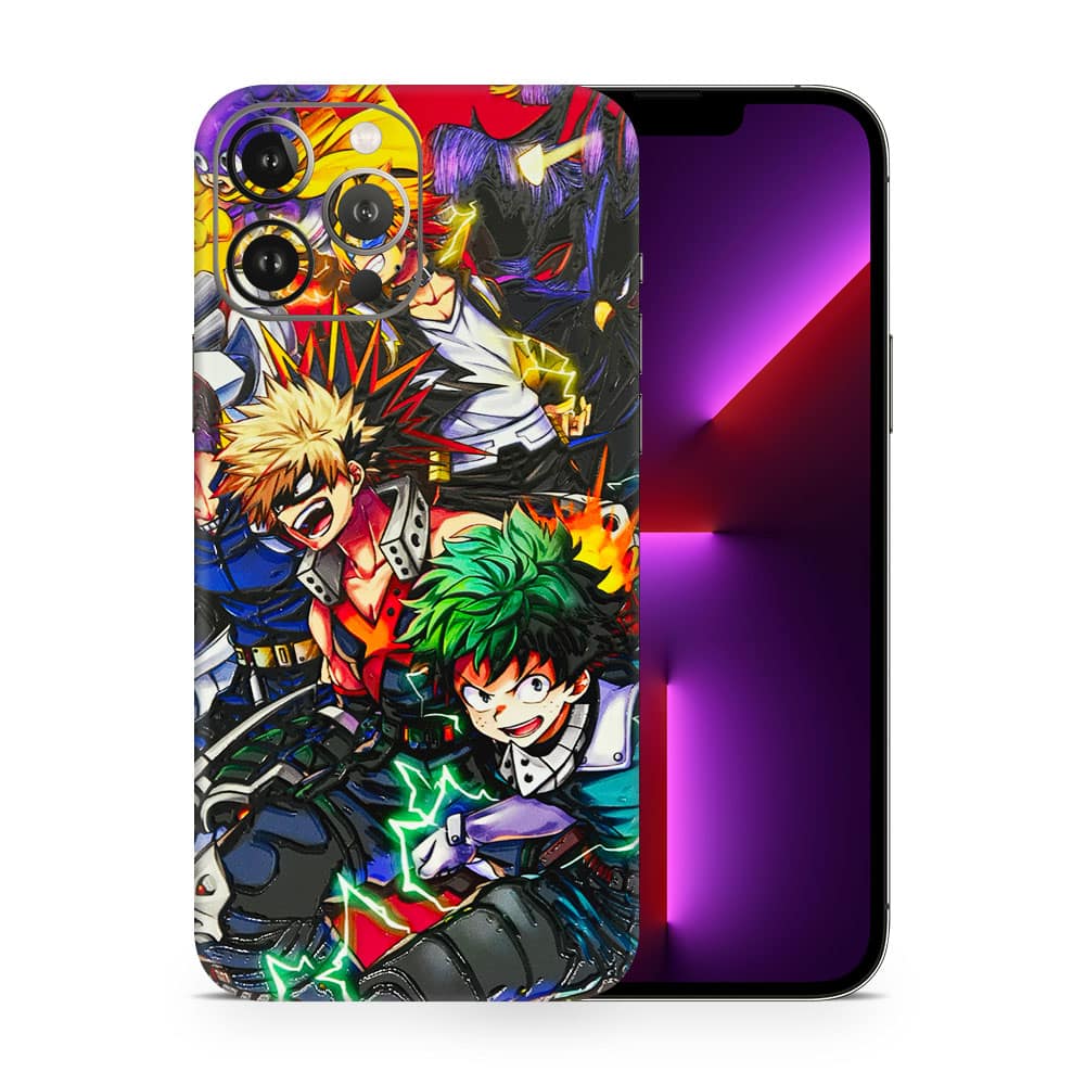 Iphone 13 pro my hero 3d skin wrapitskin