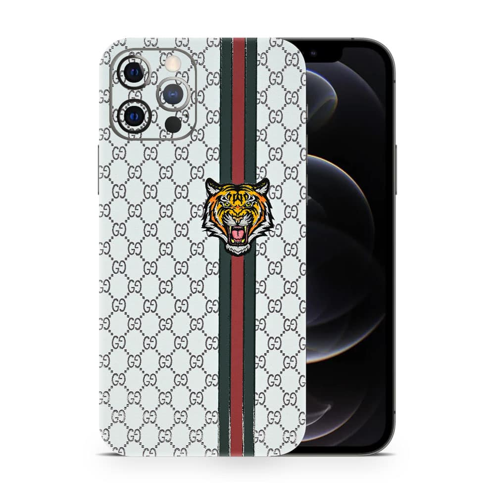 Iphone 12 pro gucci tiger 3d skin wrapitskin