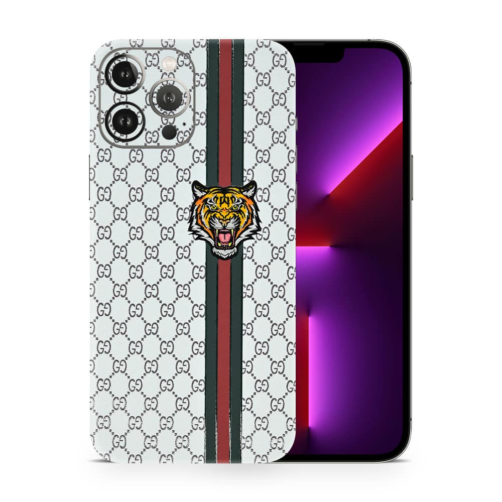 Iphone 13 pro max gucci tiger 3d skin wrapitskin