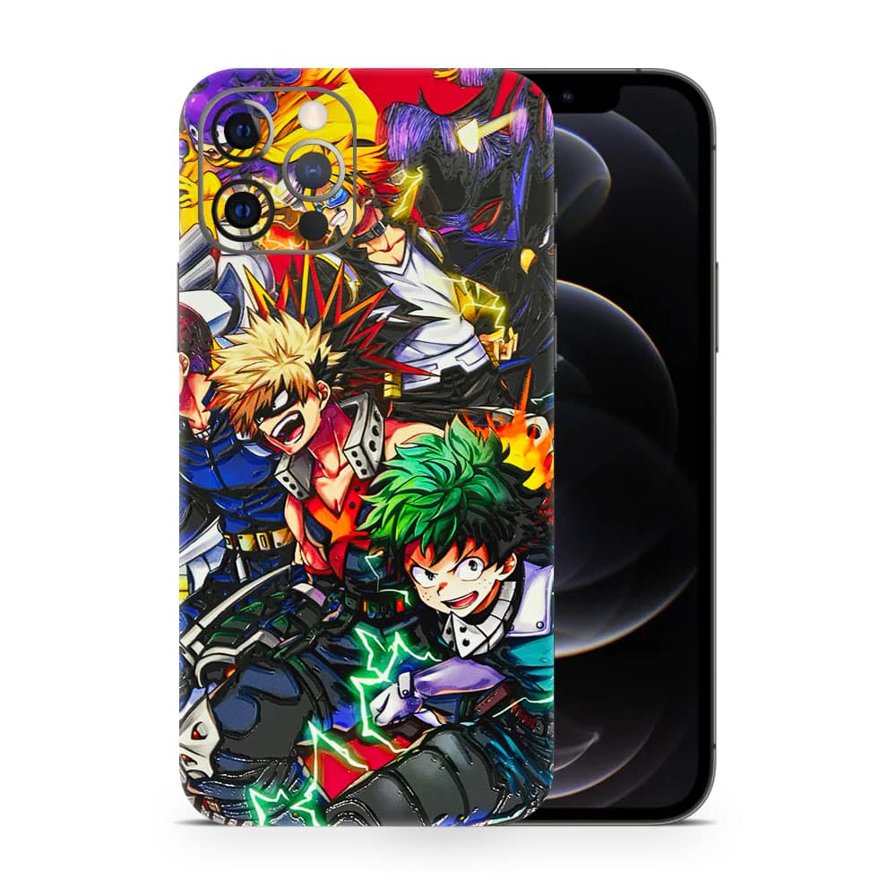 Iphone 12 pro my hero 3d skin wrapitskin