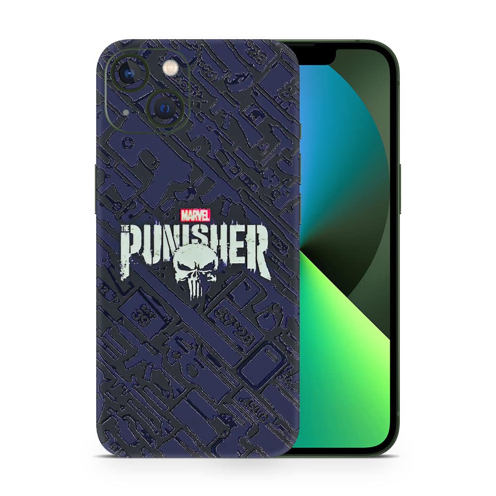 Iphone 13 mini punisher 3d skin wrapitskin