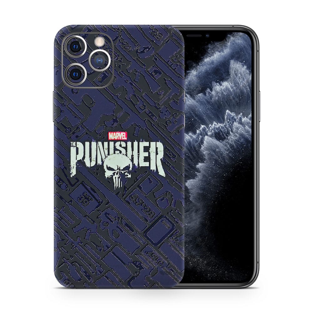 Iphone 11 pro max punisher 3d skin wrapitskin