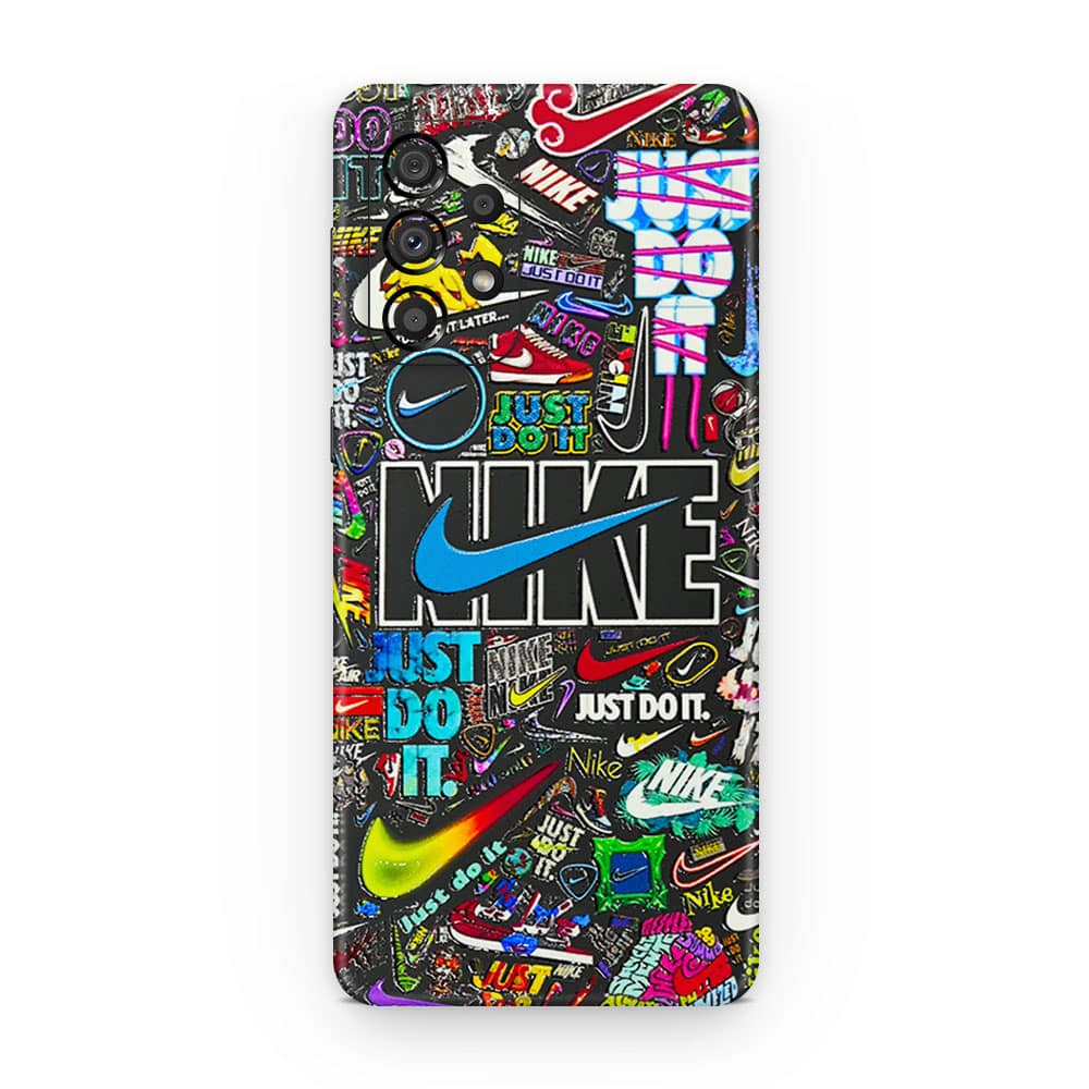 Galaxy a33 5g nike logos 3d skin wrapitskin