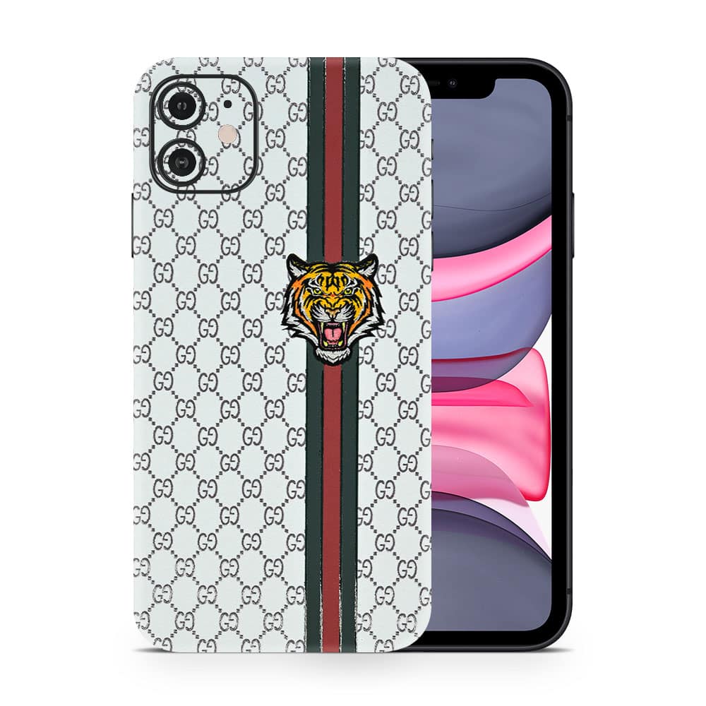 Iphone 11 gucci tiger 3d skin wrapitskin