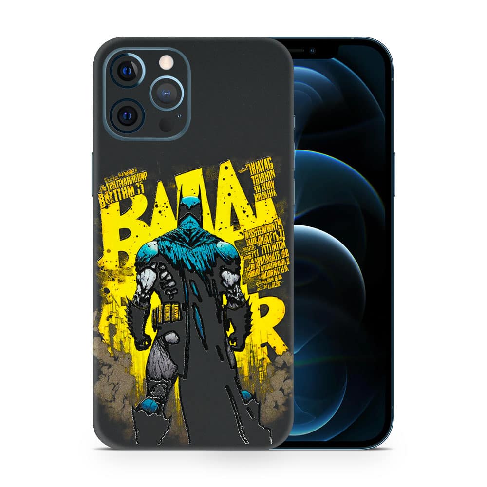 Iphone 12 pro max batman 3d skin wrapitskin