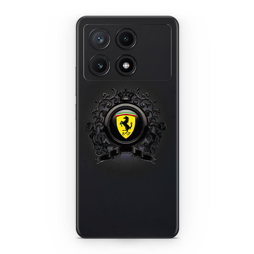Poco x6 pro 5g ferrari 3d skin wrapitskin