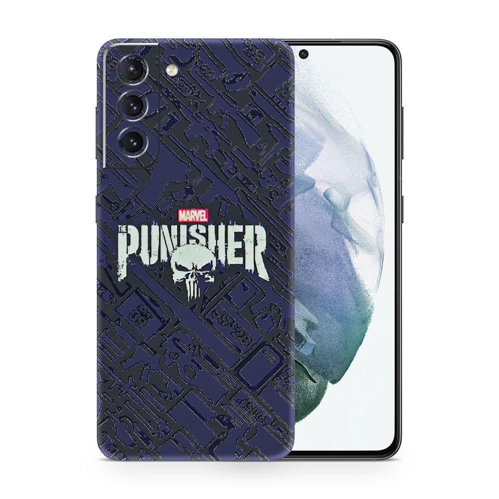 Galaxy s21 punisher 3d skin wrapitskin