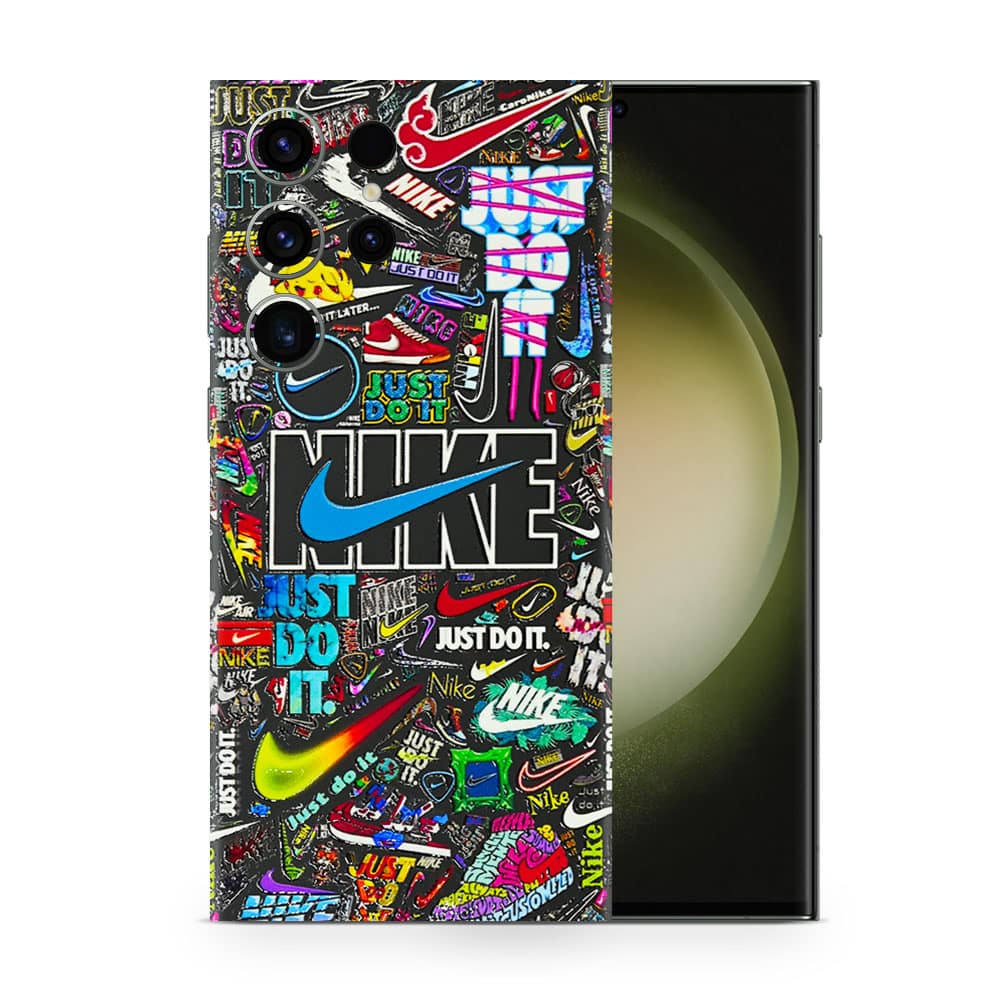 Galaxy s23 ultra nike logos 3d skin wrapitskin