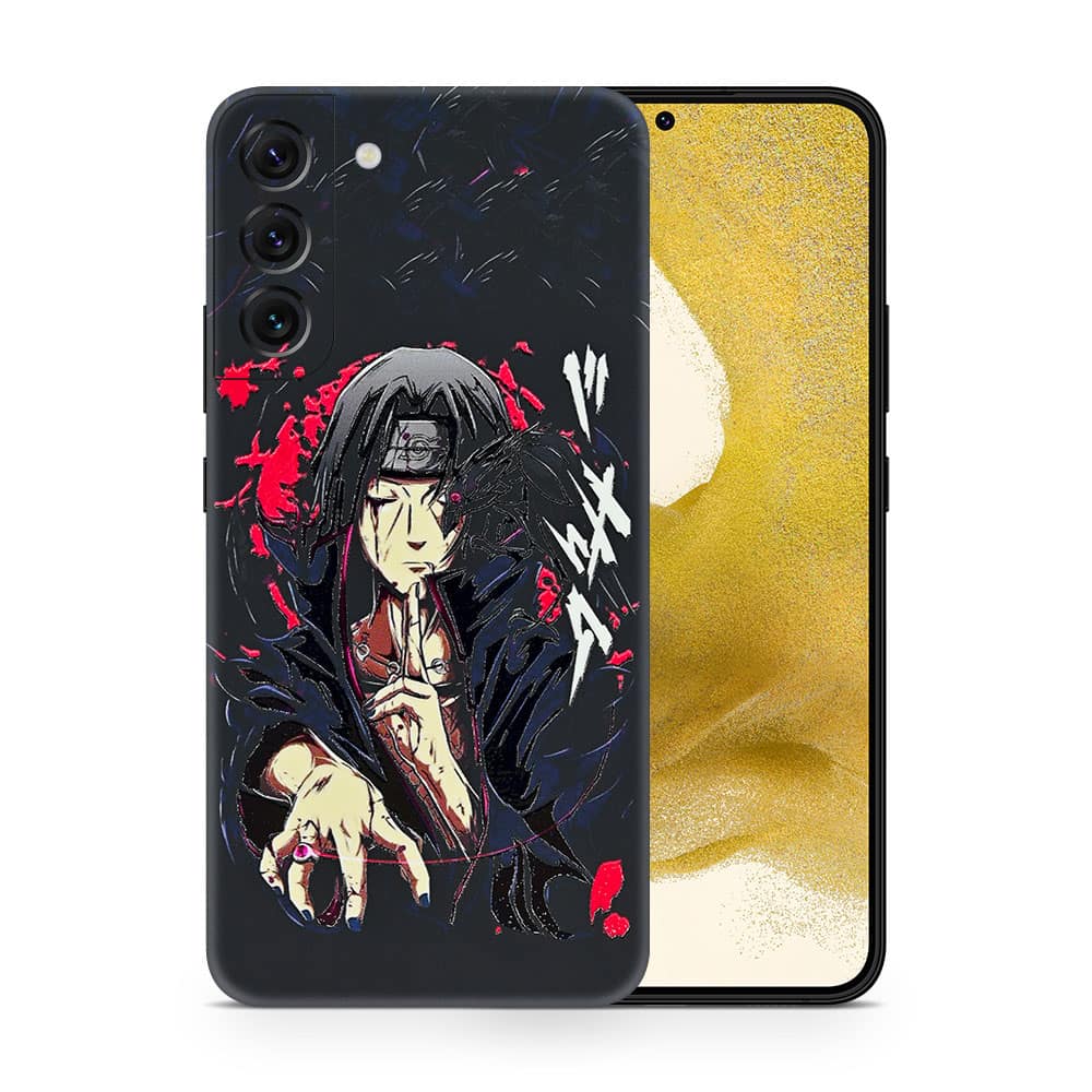 Galaxy s22 itachi uchiha 3d skin wrapitskin