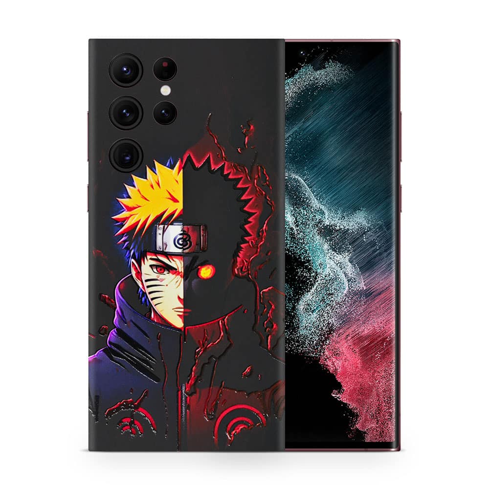 Galaxy s22 ultra naruto 3d skin wrapitskin