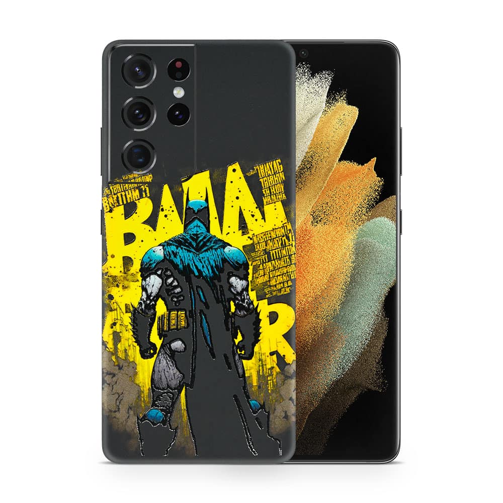 Galaxy s21 ultra batman 3d skin wrapitskin