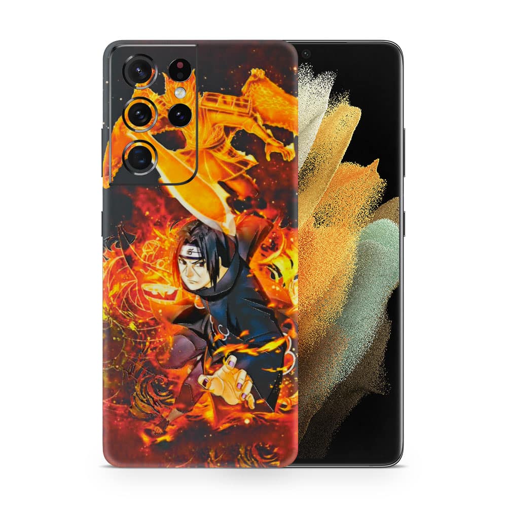 Galaxy s21 ultra itachi 3d skin wrapitskin
