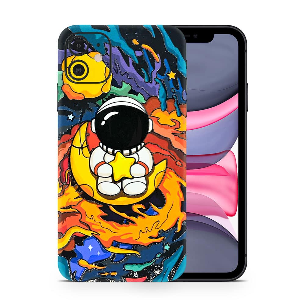 Iphone 11 astronaut 3d skin wrapitskin