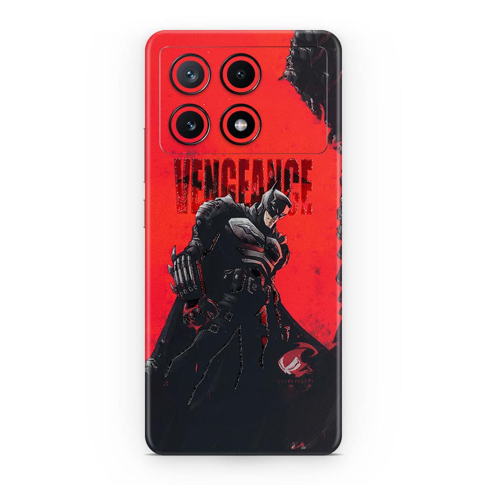 Poco x6 pro 5g batman’s vengeancer 3d skin wrapitskin