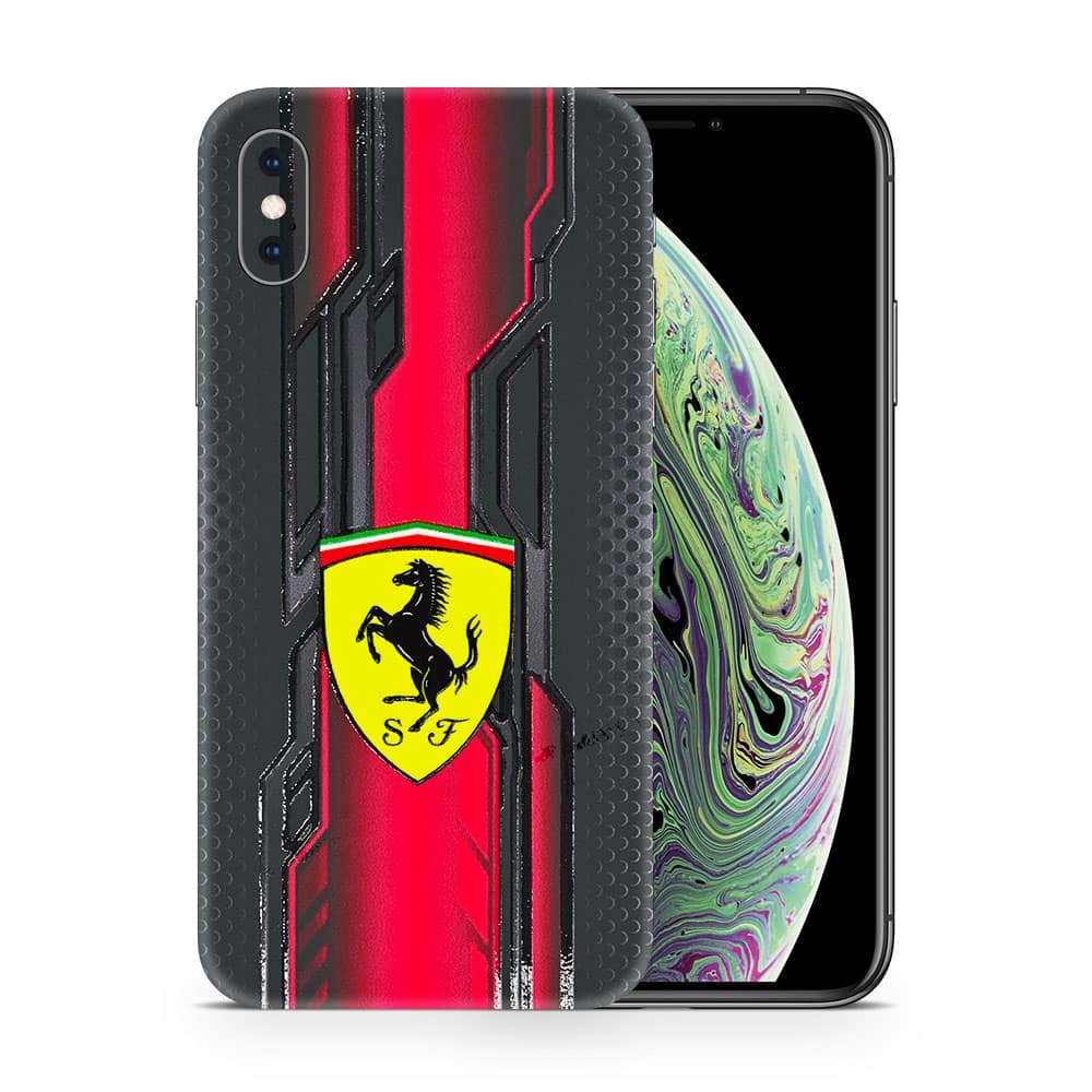 Iphone xs max ferrari's legacy 3d skin wrapitskin