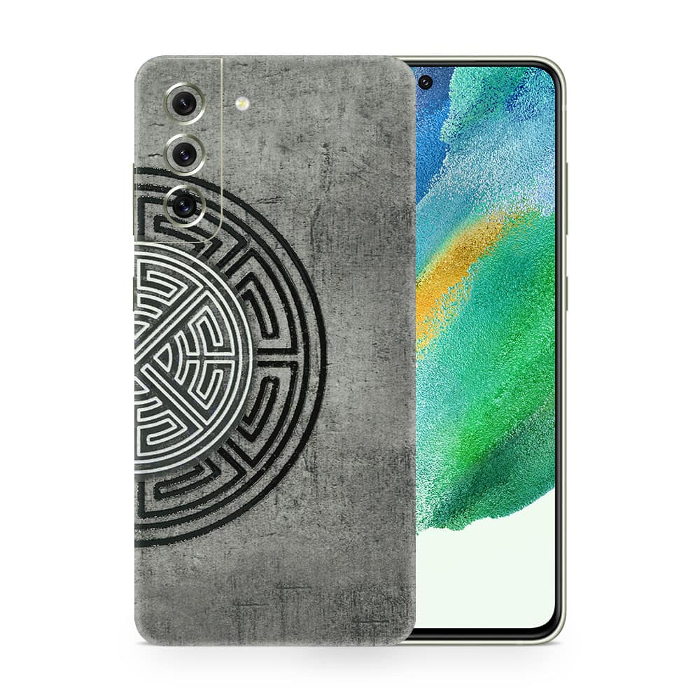 Galaxy s21 fe the maze 3d skin wrapitskin