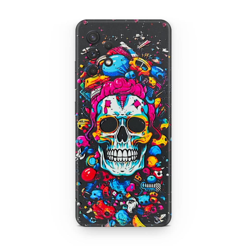 Galaxy a32 skull 3d skin wrapitskin
