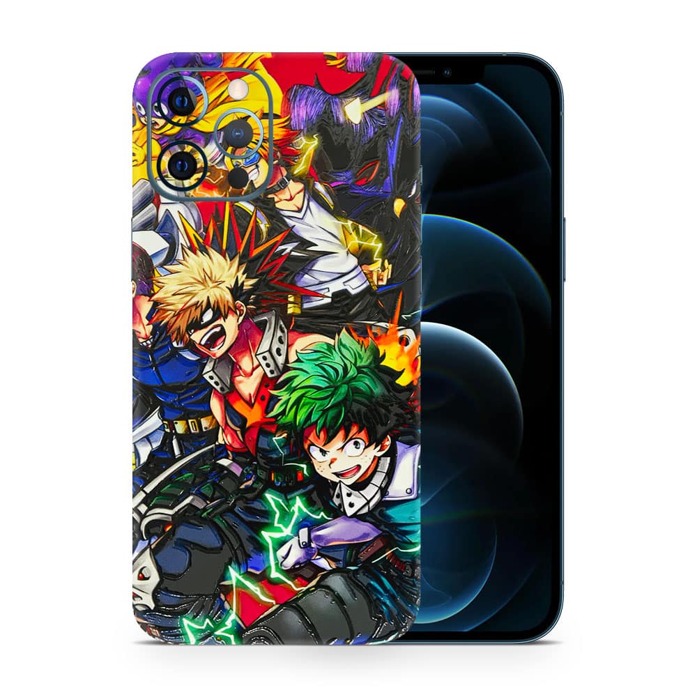 Iphone 12 pro max my hero 3d skin wrapitskin