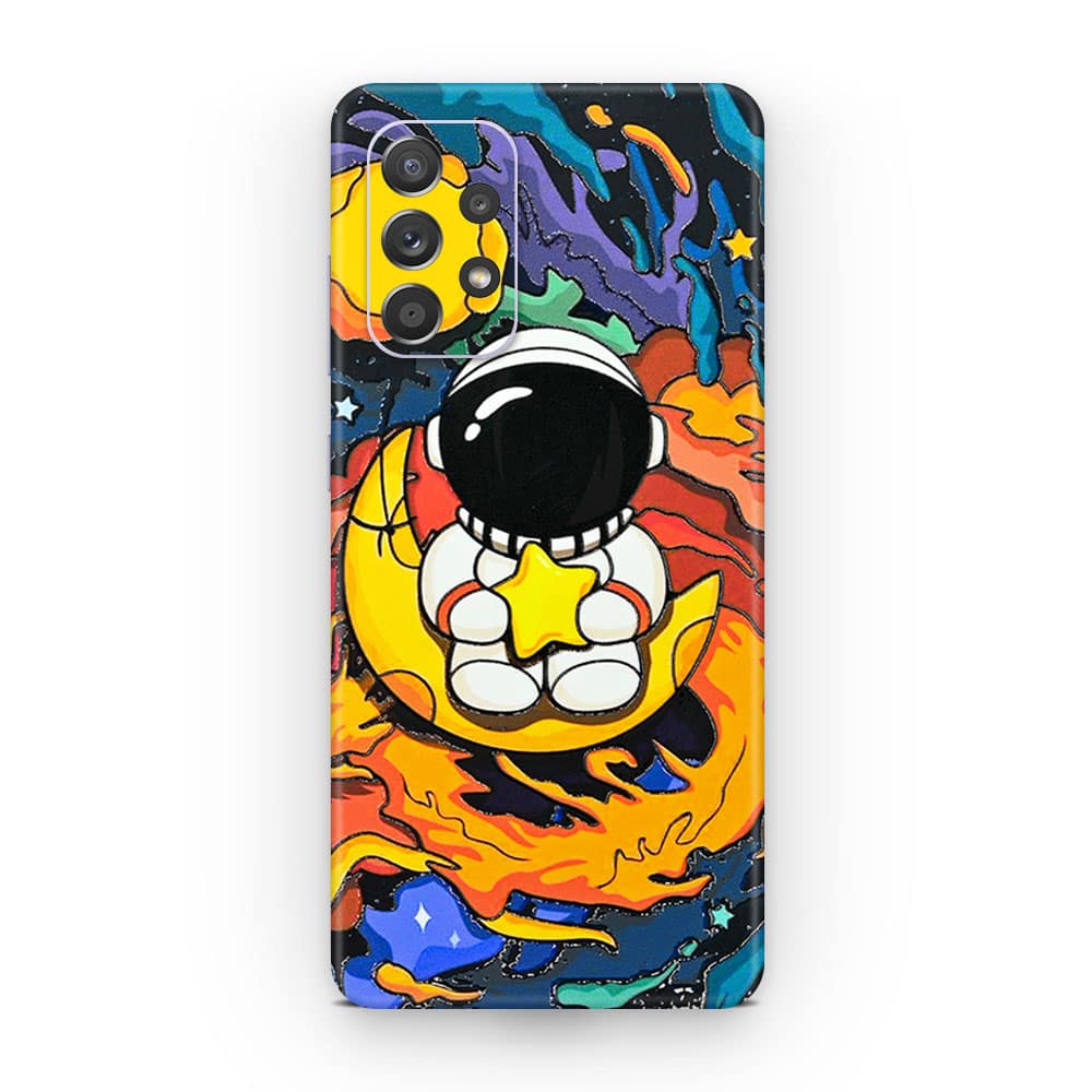 Galaxy a52 astronaut 3d skin wrapitskin