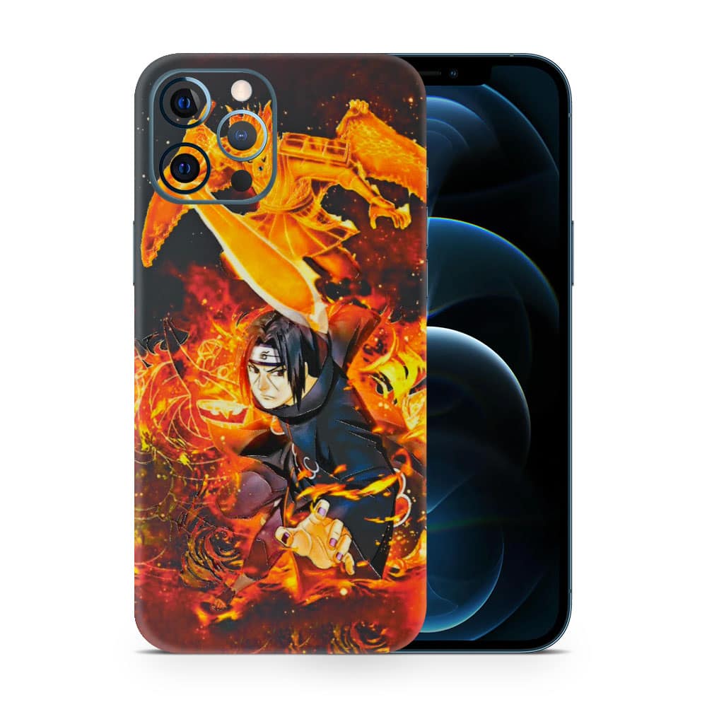 Iphone 12 pro max itachi 3d skin wrapitskin