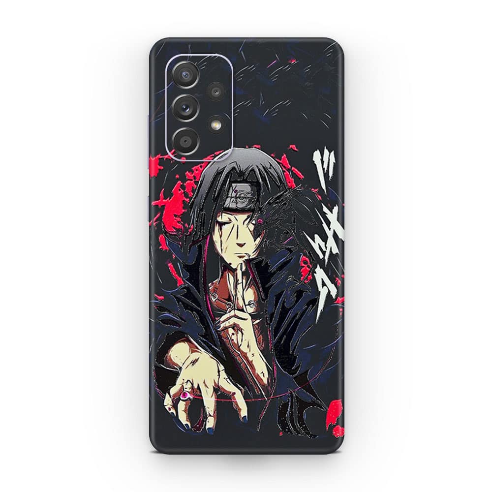 Galaxy a72 itachi uchiha 3d skin wrapitskin